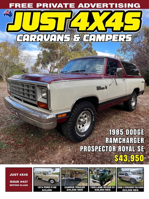 Title details for Just 4x4s, Caravans & Campers by JUST AUTO Classifieds Pty Ltd - Available
